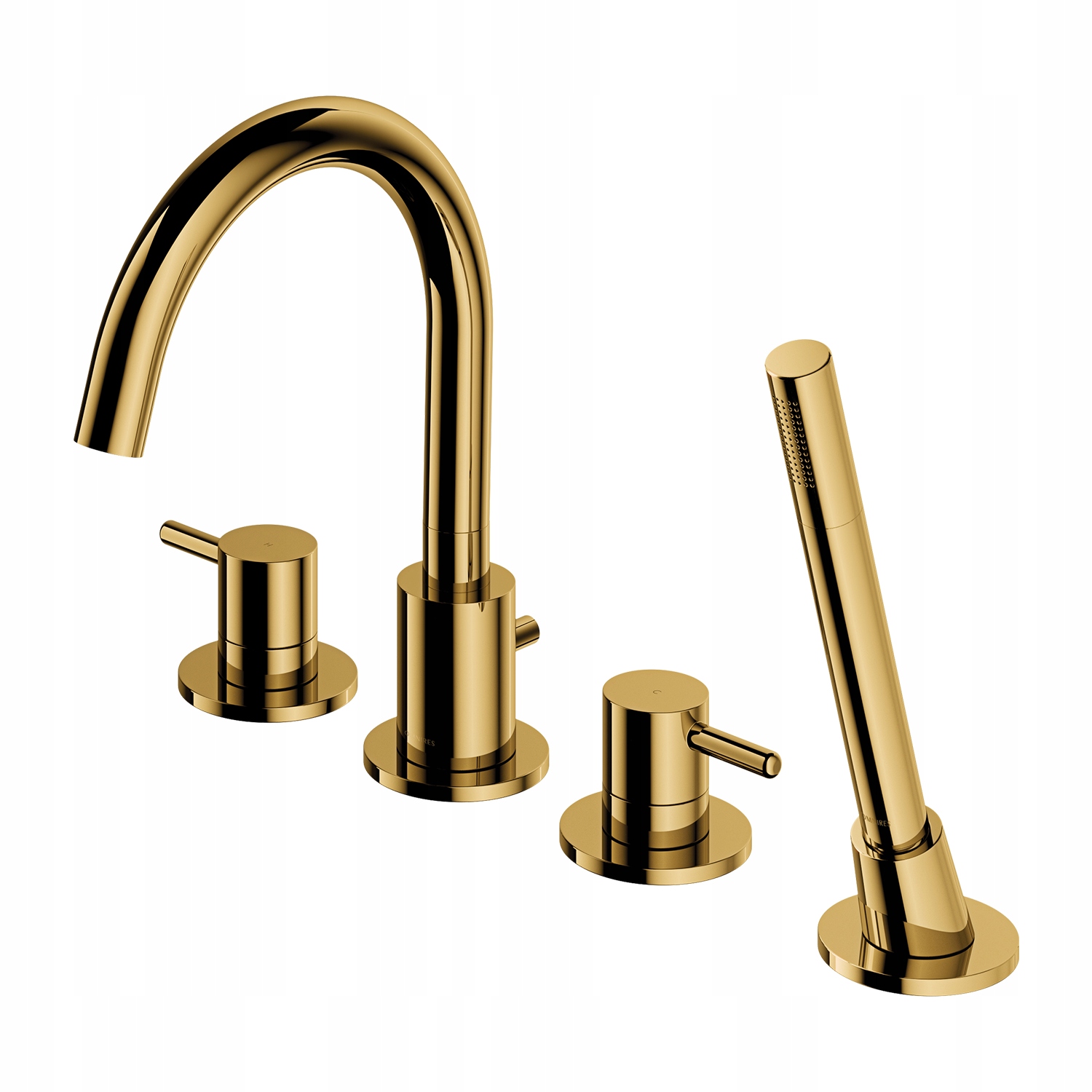 4-OTVOROVÁ Vaňová Batéria So Sadou Zlata