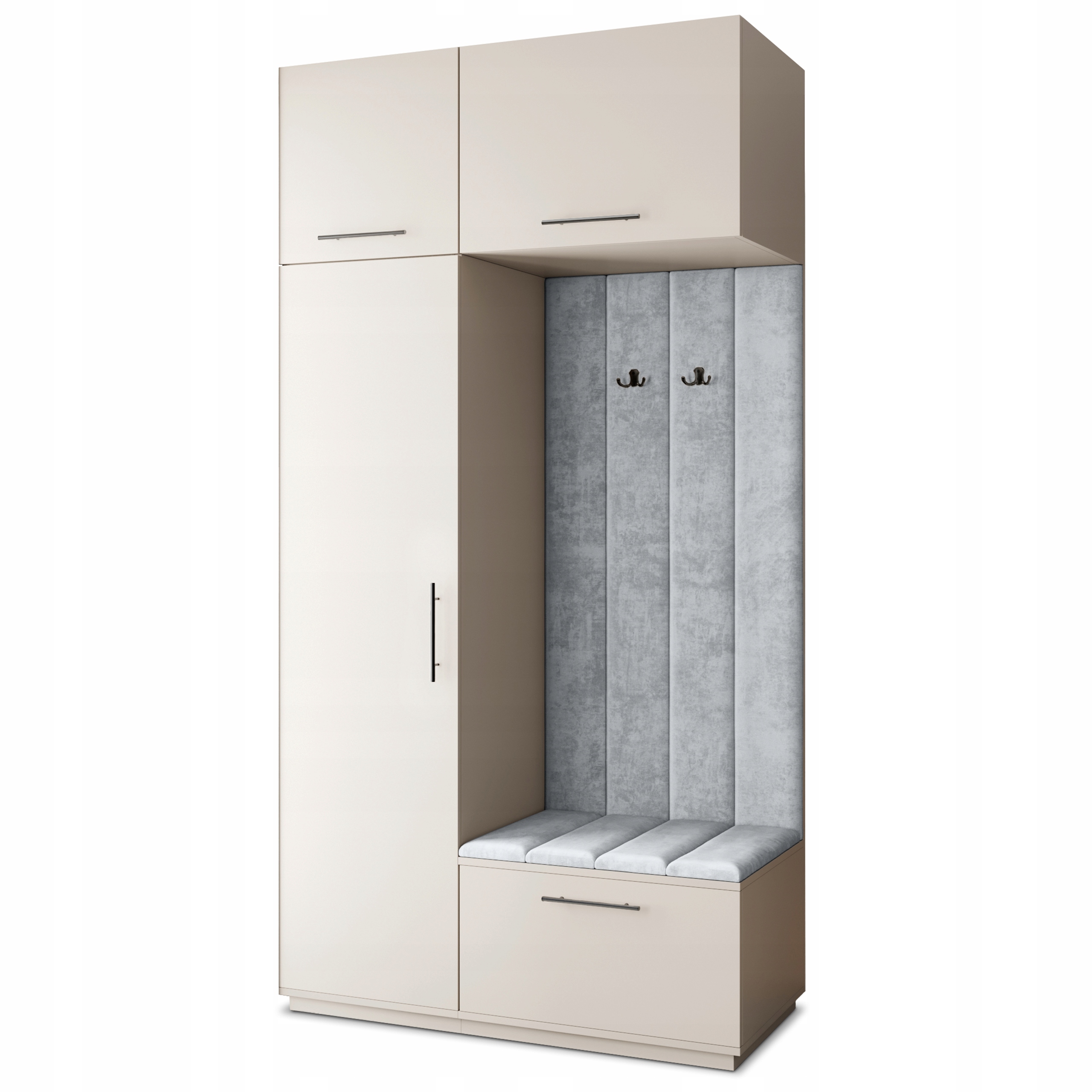 Šatní skříň Rema 120/240/60 cm Skříň do předsíně Moderní Kašmír