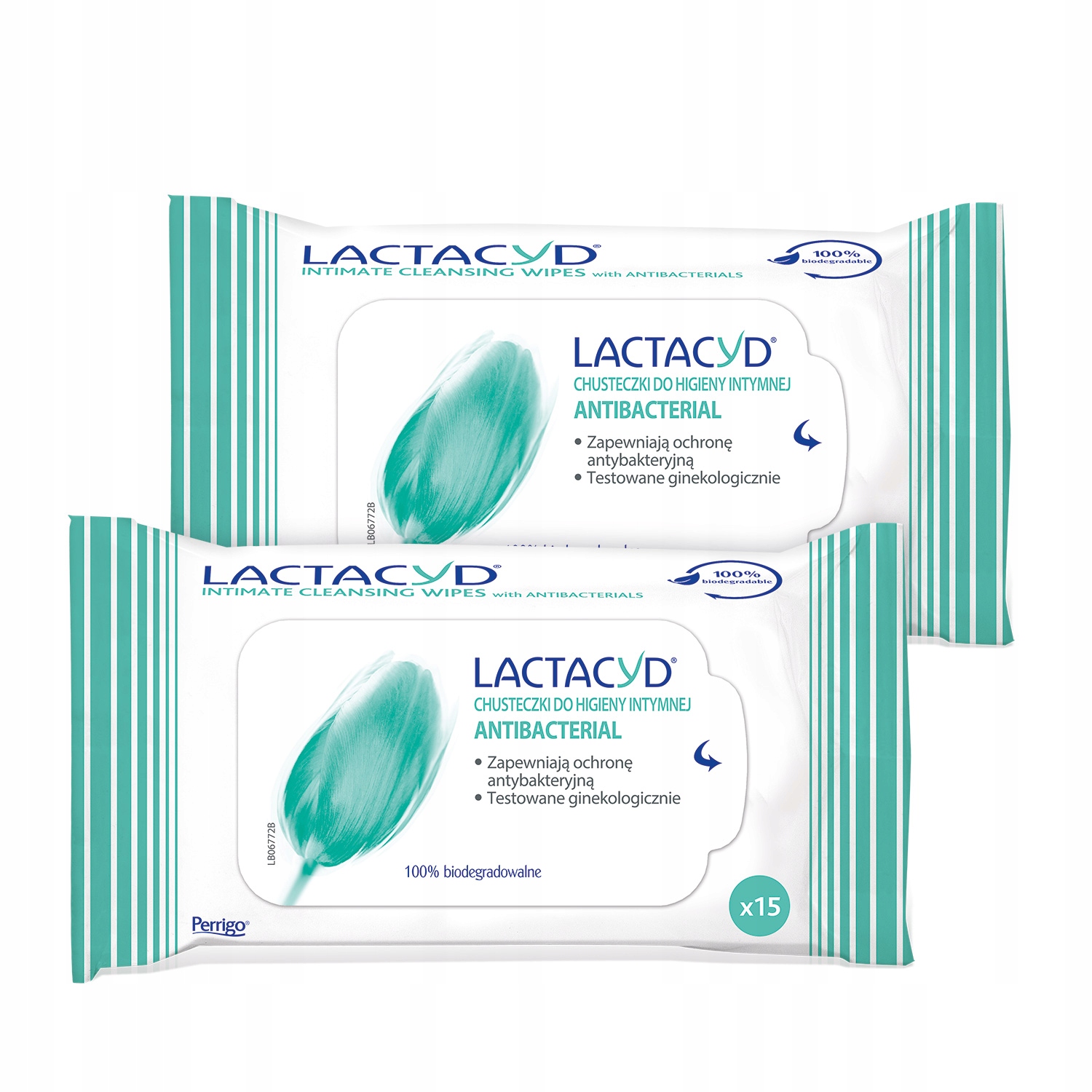 

Lactacyd Antybakterial Chusteczki x2