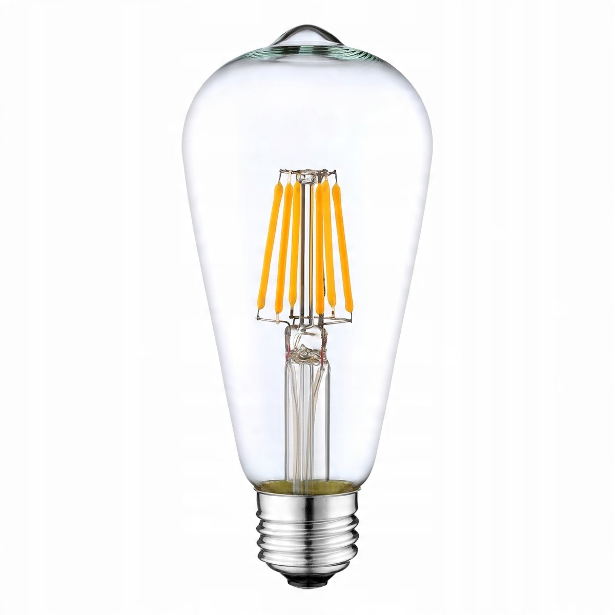 

Żarówka E27 Led filament 6W 600lm=50W Ozdobna ST64
