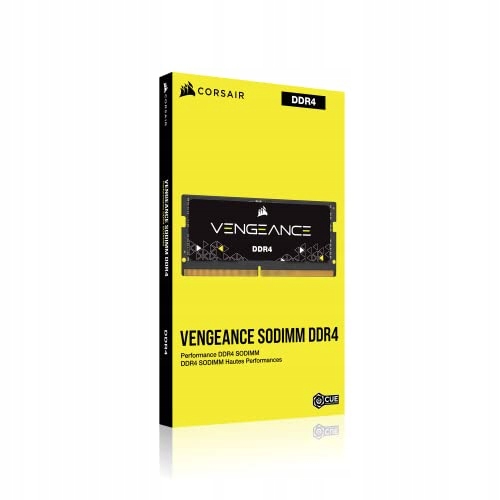 CORSAIR DDR4, 3200MHz 8GB 1x8GB SODIMM, Unbuffered, 22-22-22-53, Black — 6