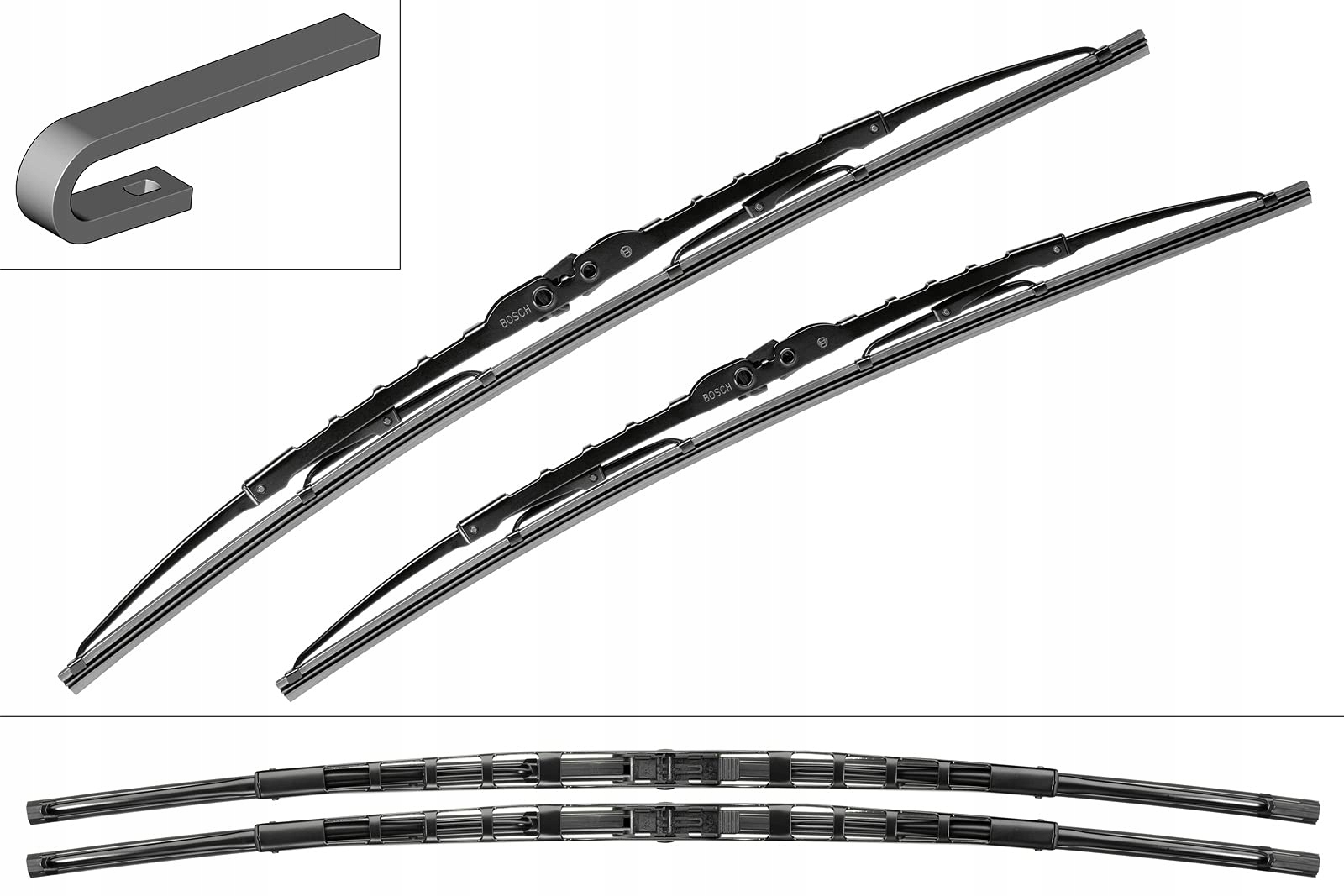 

Bosch 3 397 001 532 Pióro wycieraczki