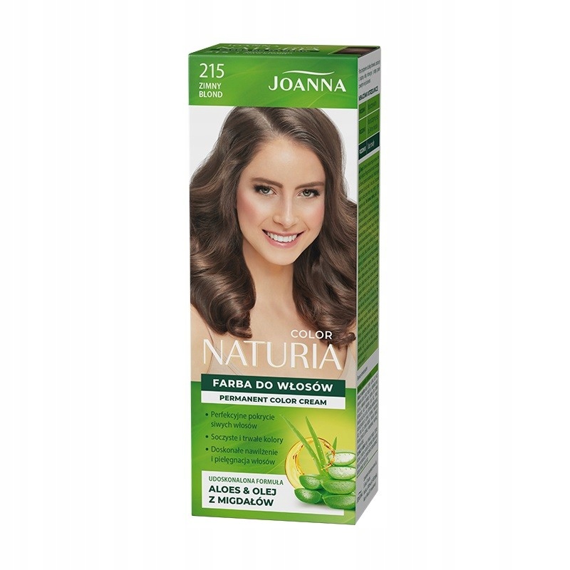 

Joanna Naturia Farba do włosów 215 zimny blond