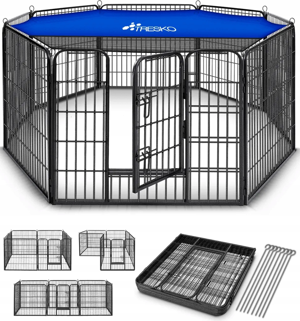 Kotec kovová 3,7 x 640 x 60 cm