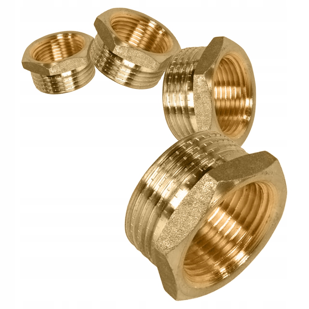 ZŁĄCZKA REDUKCYJNA GZ 1"x1/2" REDUKCJA MOSIĘŻNA DIAMOND