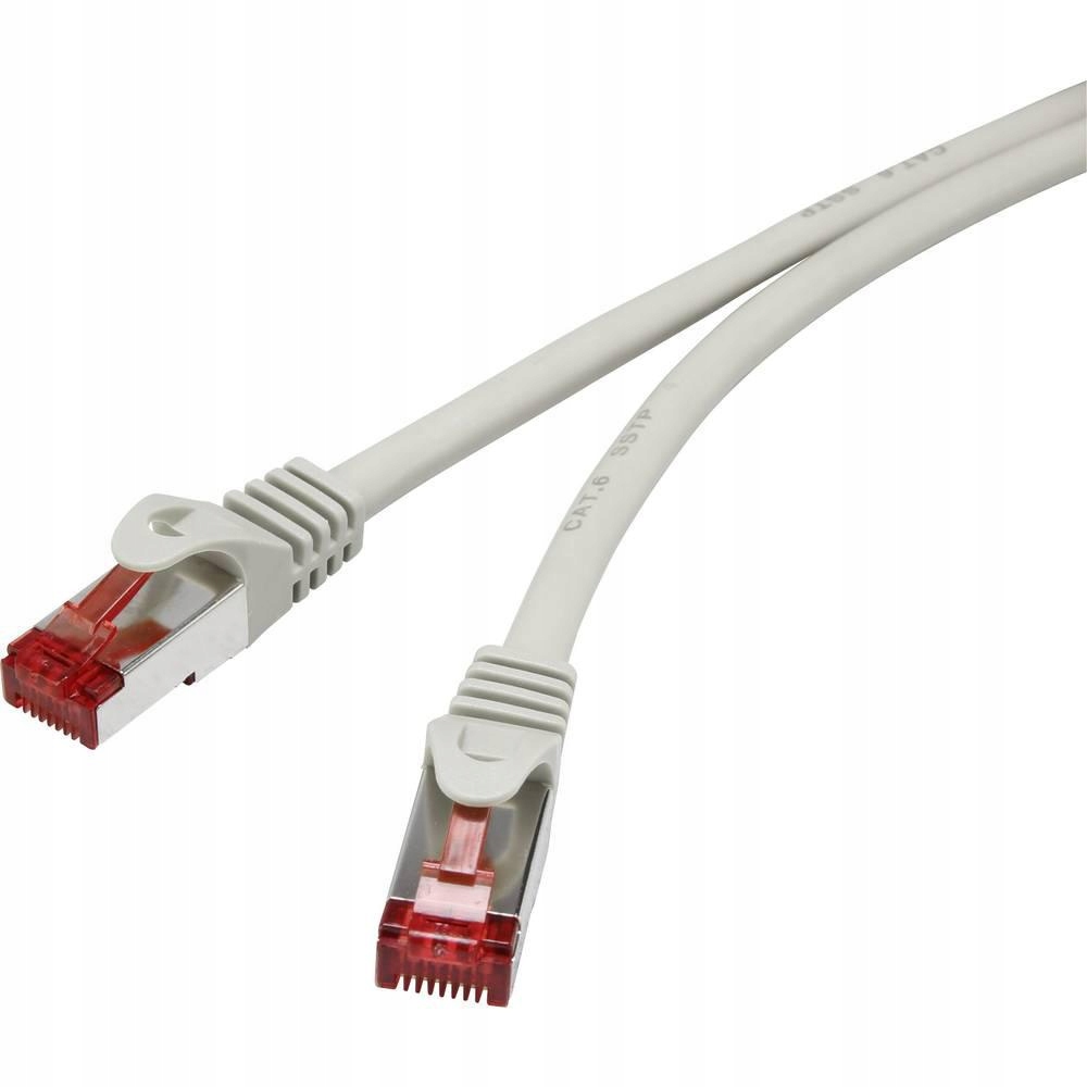 Renkforce RF-4724290 kabel sieciowy Szary 0,25 m Cat6 S/FTP (S-STP)