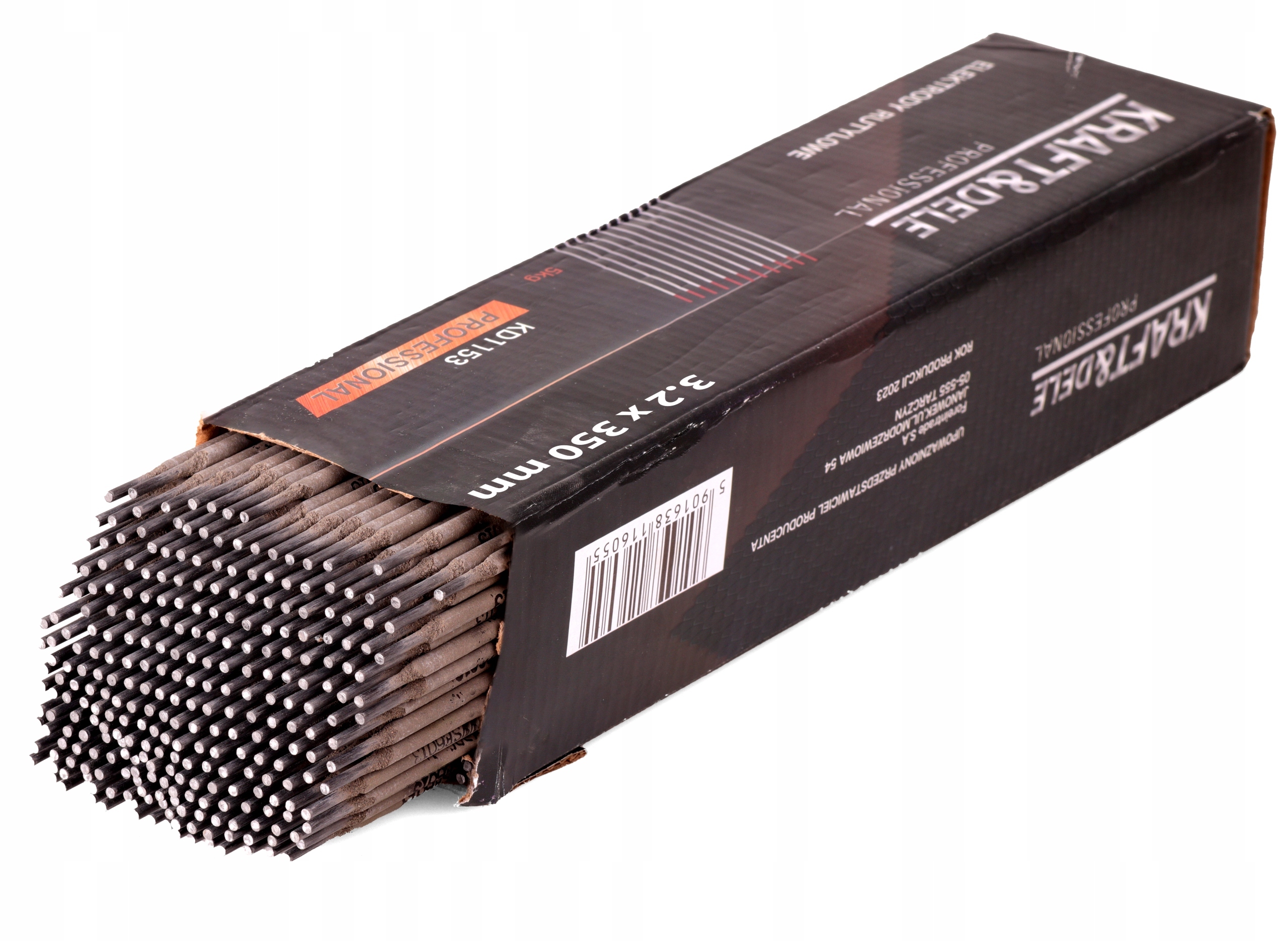 ELEKTRODY 3,2x350mm DO SPAWANIA RUTYLOWE 5kg Kod producenta kd1154