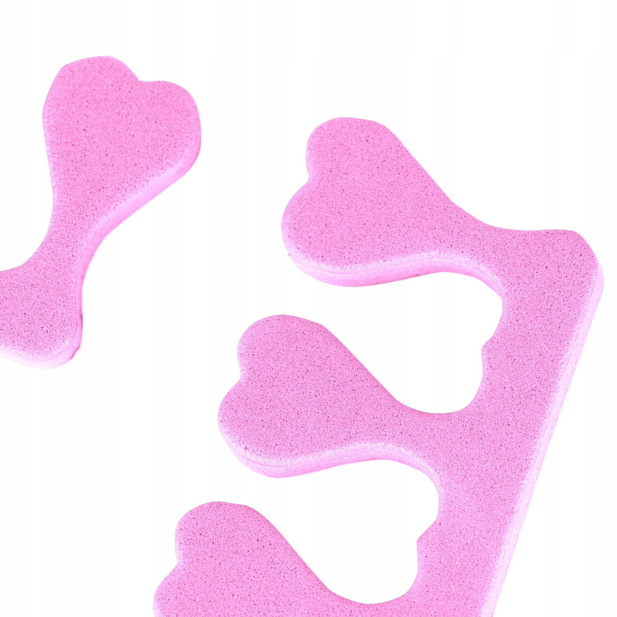 Separatory do pedicure piankowe EVA stóp SERDUSZKA 100 par 200 szt Różowe Kod producenta SEPARATORY DO PEDICURE 100 PAR (200 SZT)