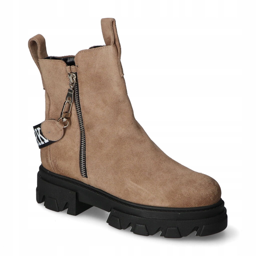 Kotníkové Boty Damiss 574 Káva velur 37