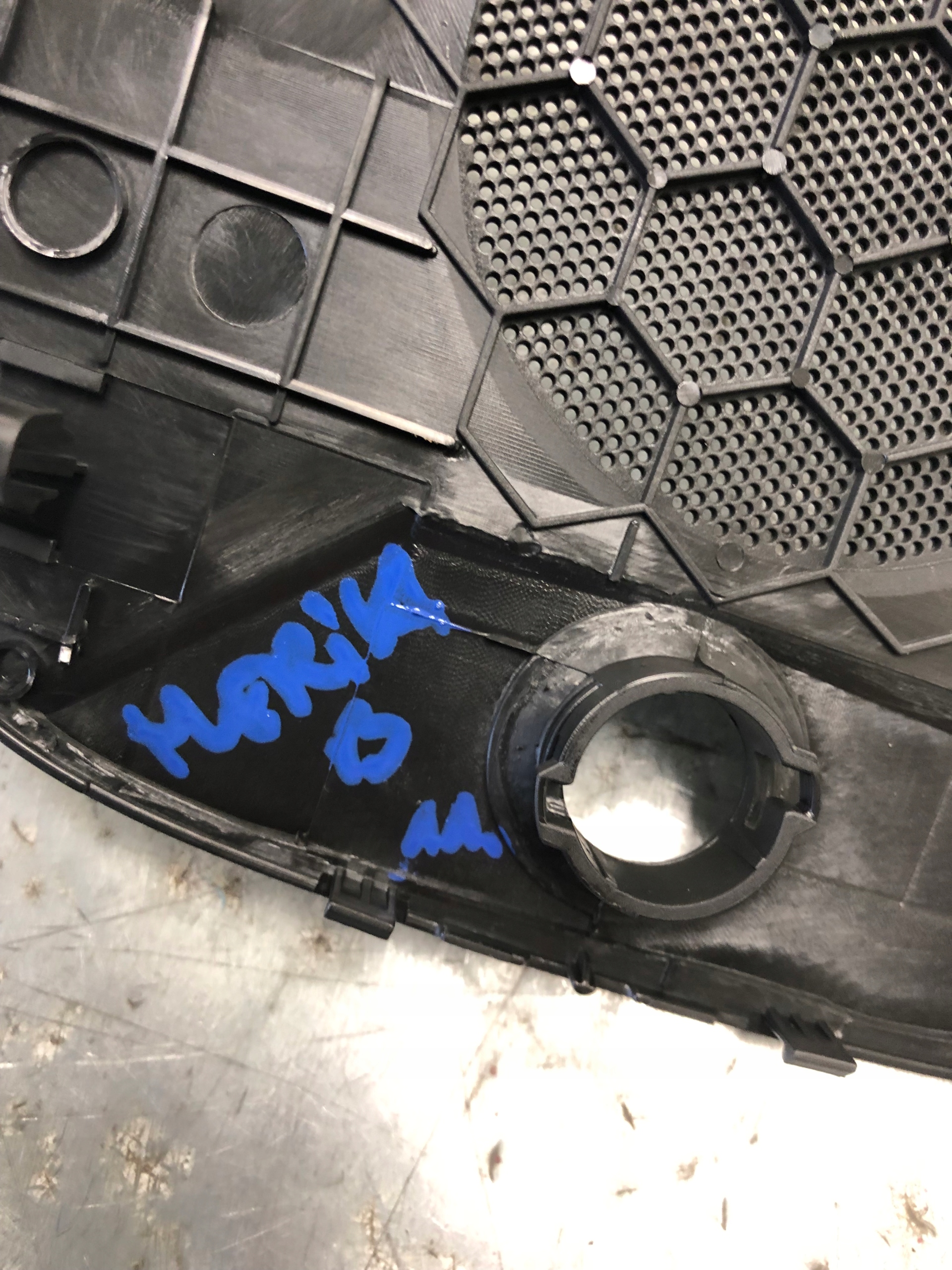 grid air conditioning devices consoles OPEL MERIVA B 13267447