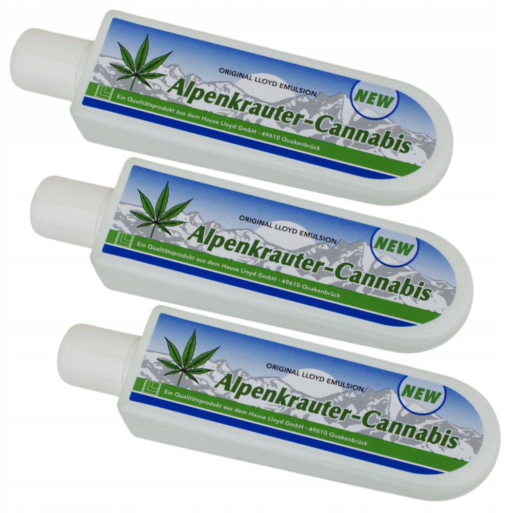 

Alpenkrauter Cannabis maść przeciwbólowa konopna