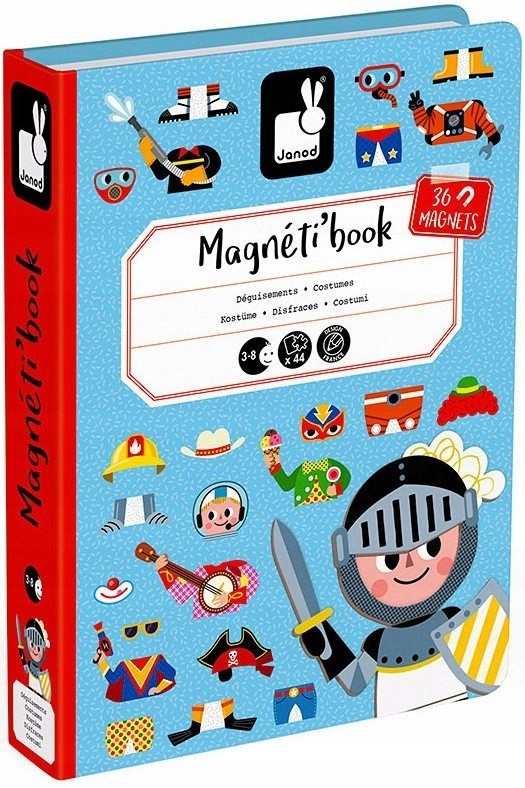 

Magnetyczna Układanka Chłopiec Janod Magnetibook