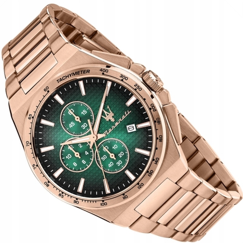 Pánské Hodinky Maserati R8873653001 Velocita Chrono Gold Slim Sada