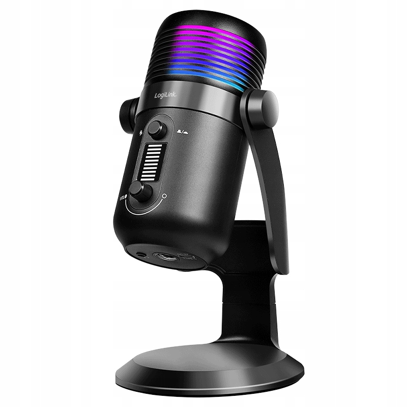 Mikrofon k počítači Kapacitní studiový Usb Nrc 192kH 24bit Rgb Gaming