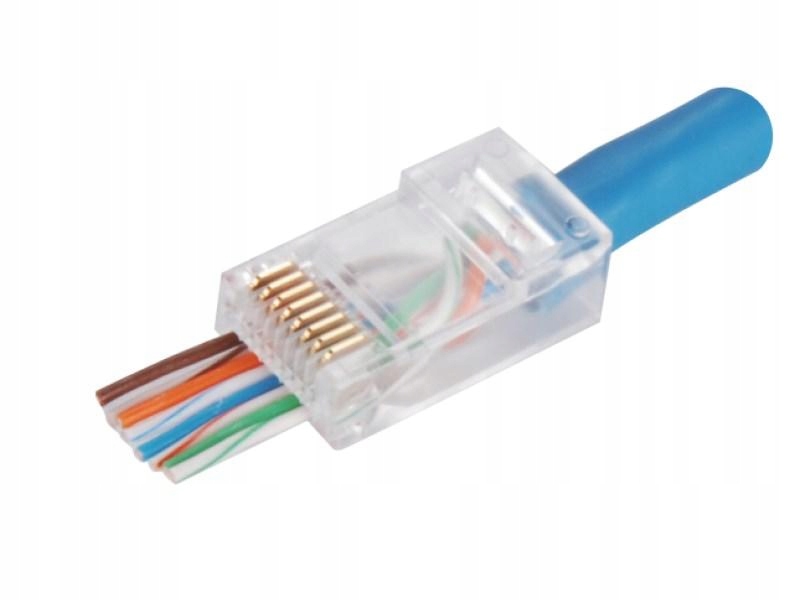 Alantec Wtyk przelotowy RJ45 Utp kat.6 op.100 szt