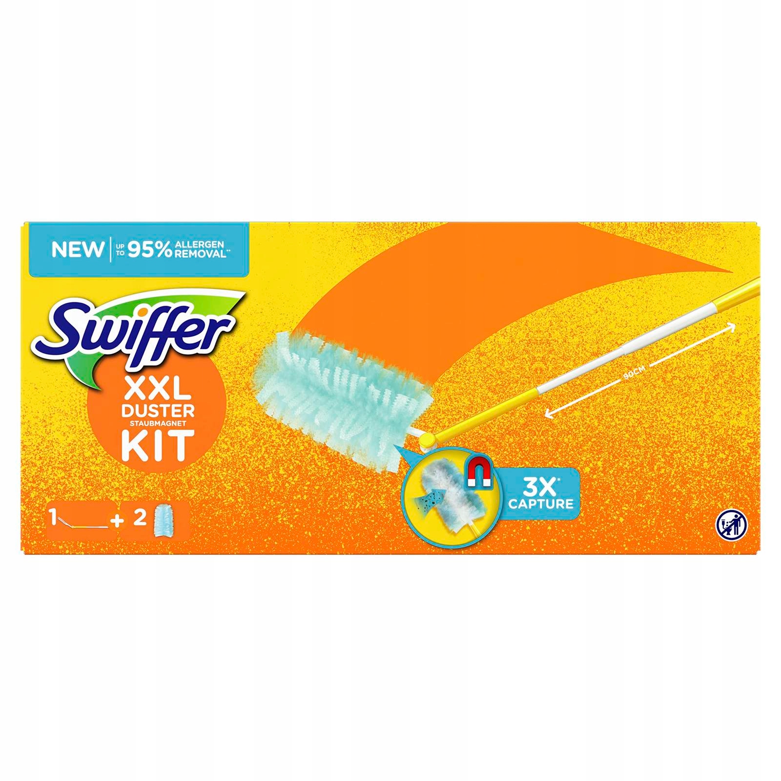 Levně Swiffer Metla na prach XXL 2 Náplně