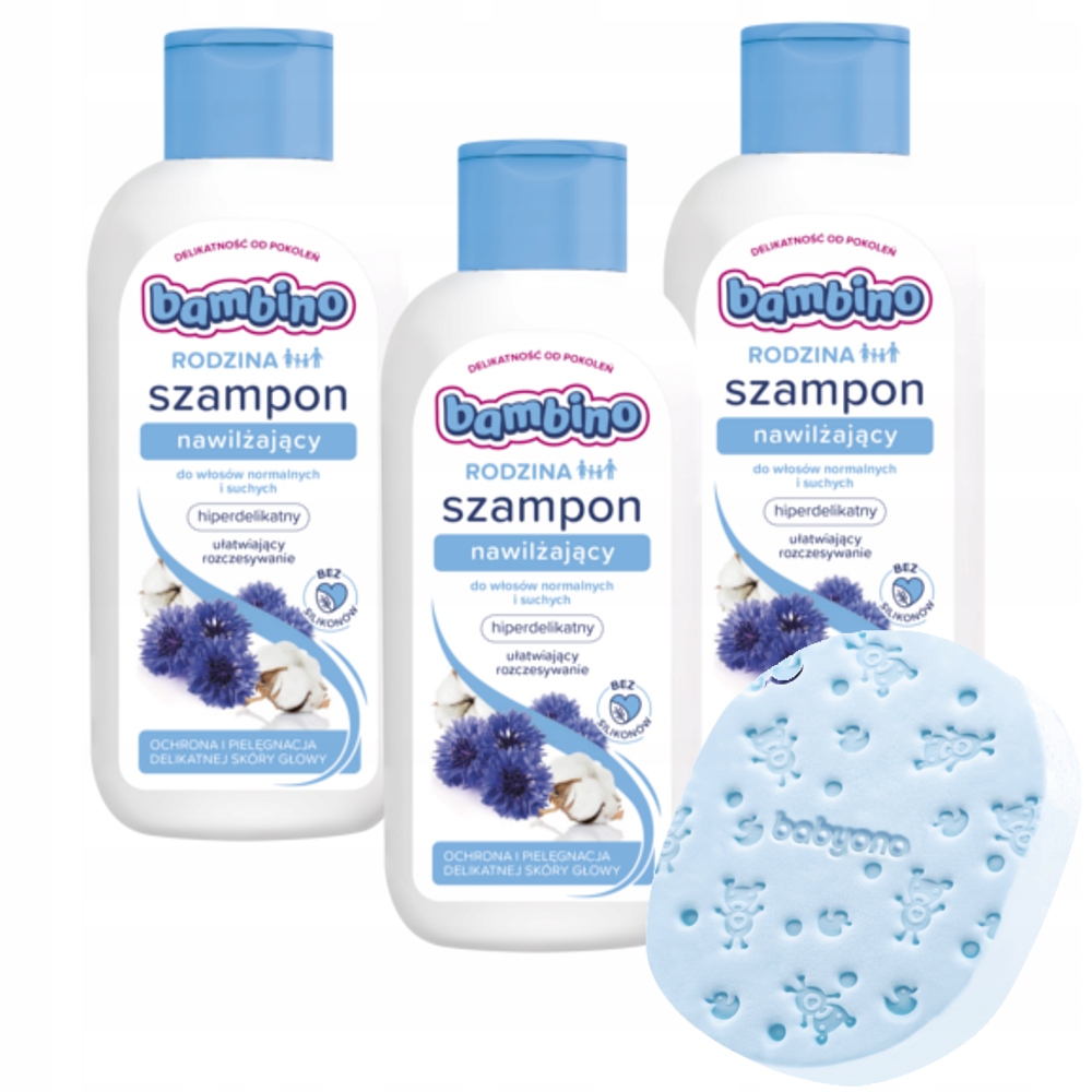 

Szampon nawilżający Bambino Rodzina 3x400ml