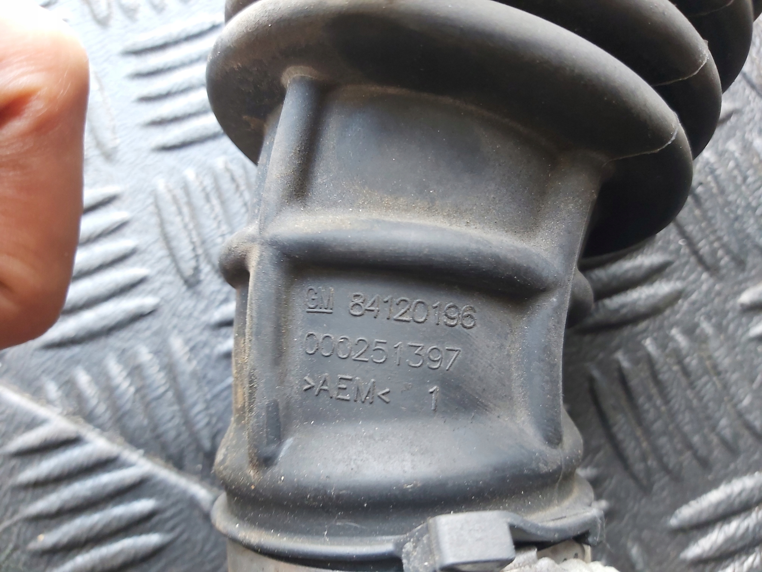 pipe air OPEL INSIGNIA B 1.6 CDTI
