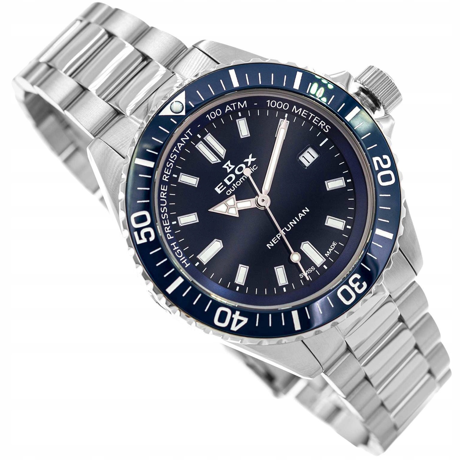 Pánské Hodinky Edox 80120 3BUM Buf Sky Diver 300 M