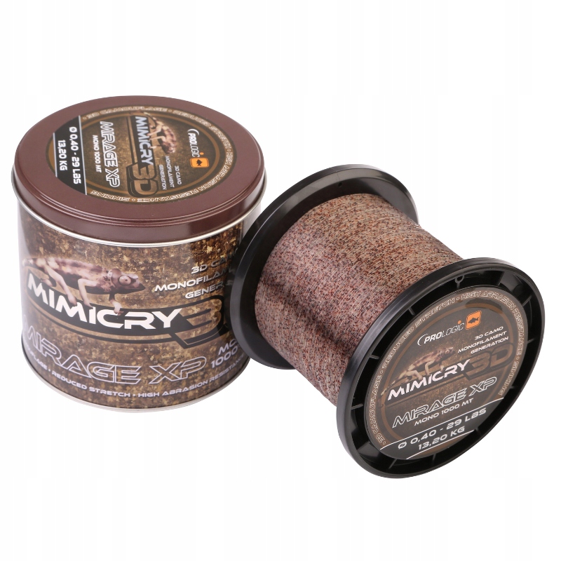 Prologic Żyłka karpiowa Mimicry 0.25mm 1000m Mirage 3D
