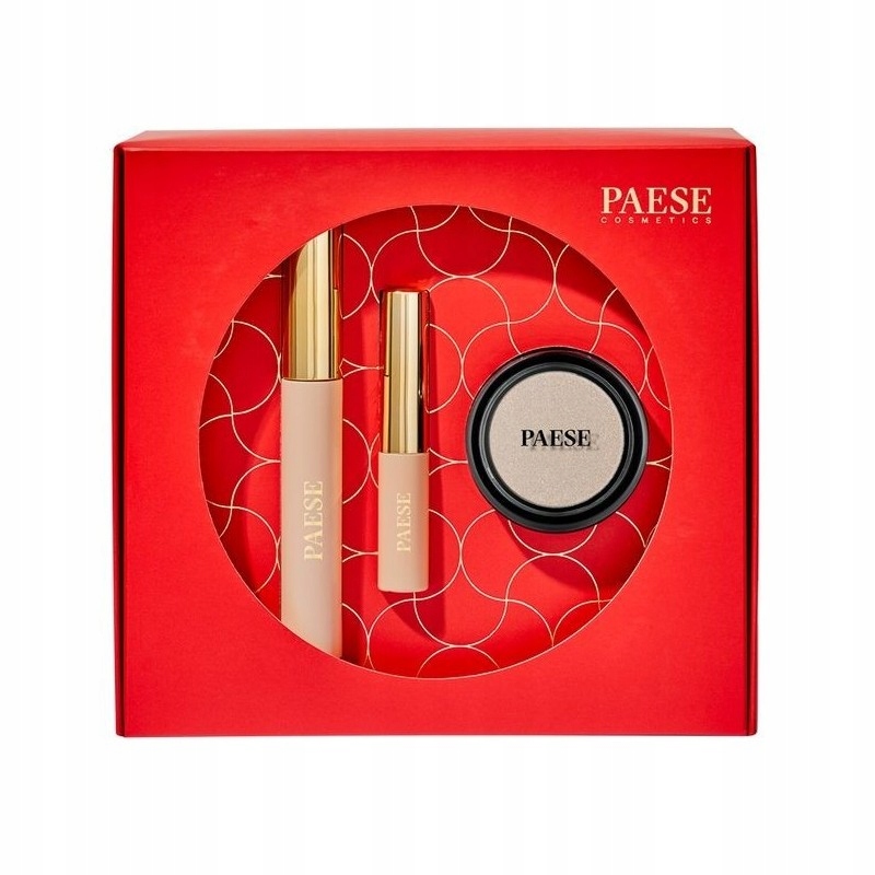 PAESE ZESTAW EYEGASM CIEŃ MONO7 + EYELINER Z ODŻYWKĄ 4ml + TUSZ BLACK 8ml