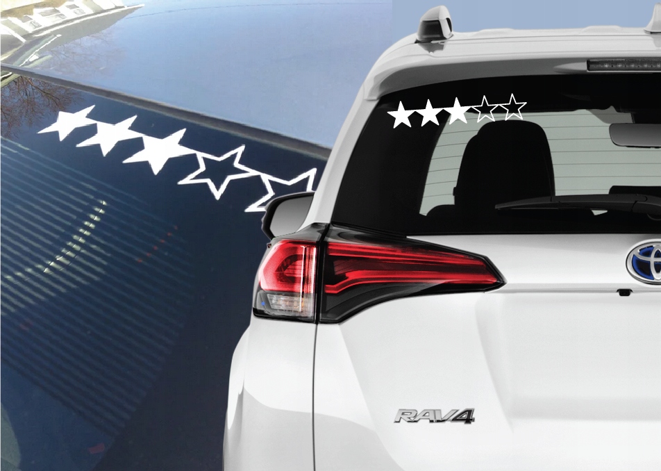 

Naklejka Los Santos Gta V gwiazdki wanted duże