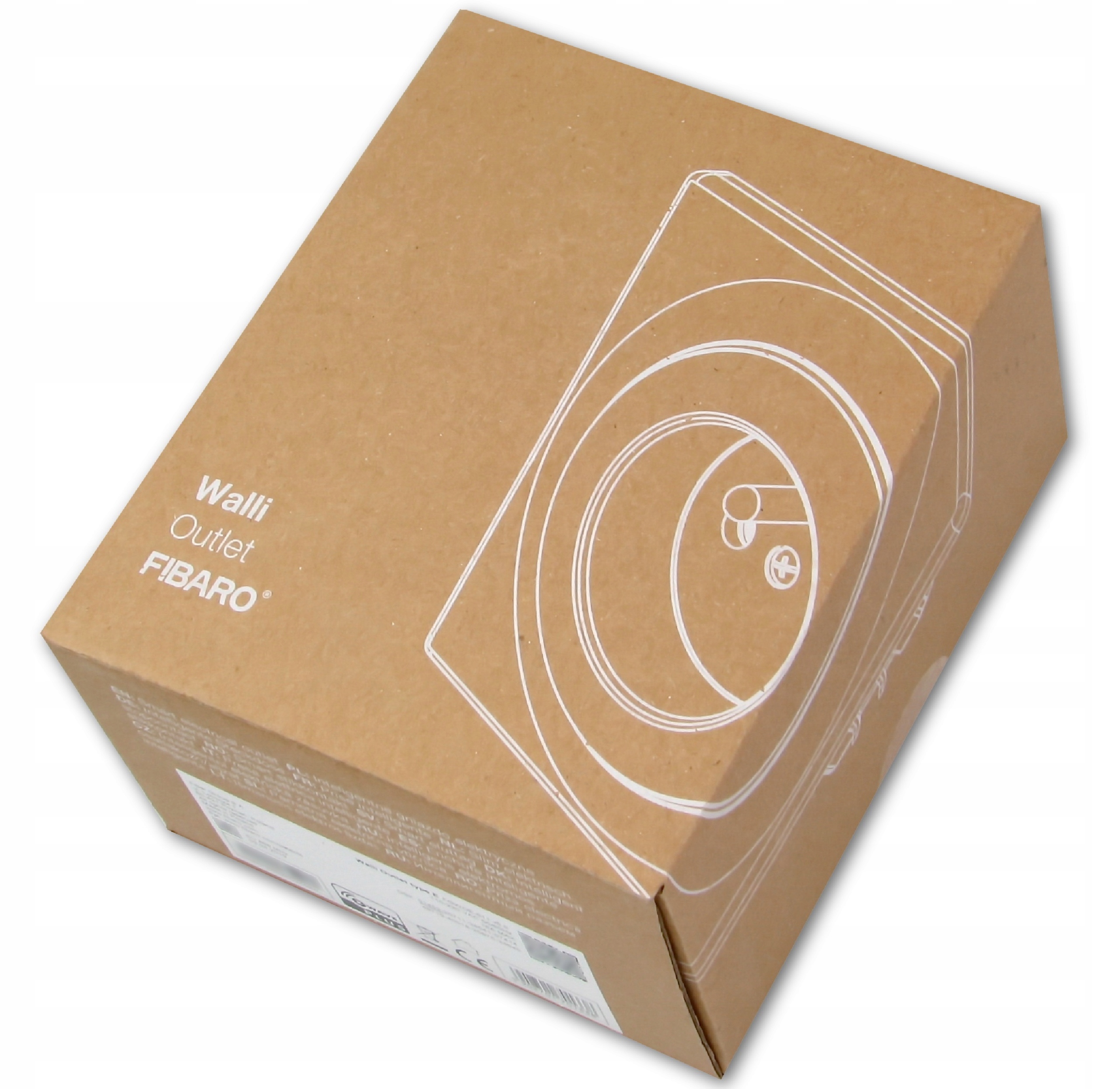 Fibaro Walli Outlet Type E Gniazdko Z-Wave Plus FV