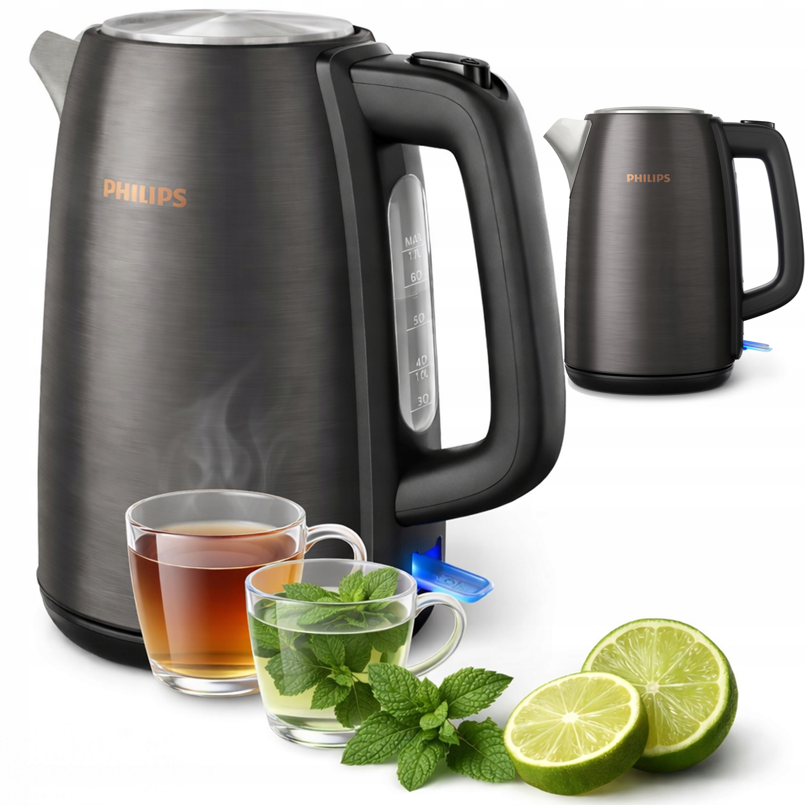 Czajnik elektryczny Philips HD9352/30 2200 W 1,7 Viva Collection