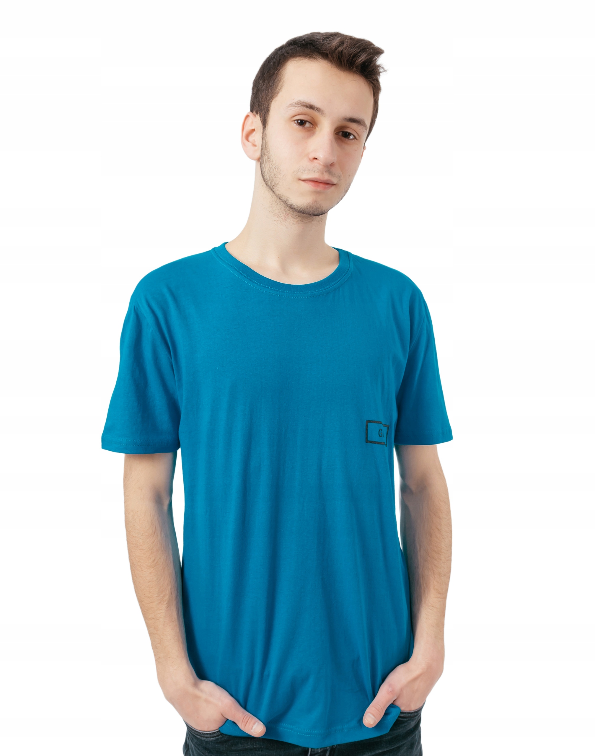 

Podkoszulek Koszulka T-shirt Męski Top 682-07 r L