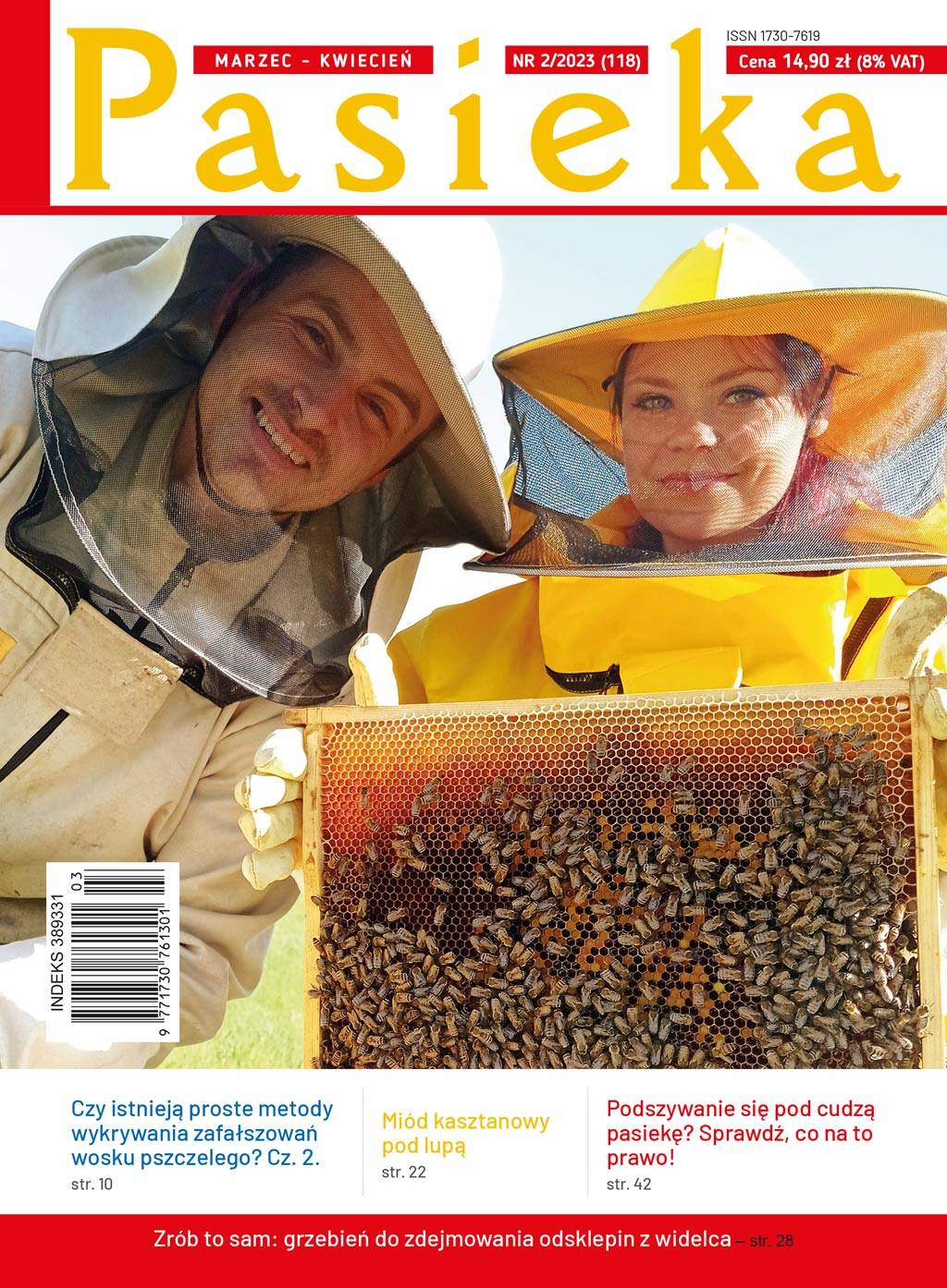 

Czasopismo Pasieka nr 2/2023 (PAS118)