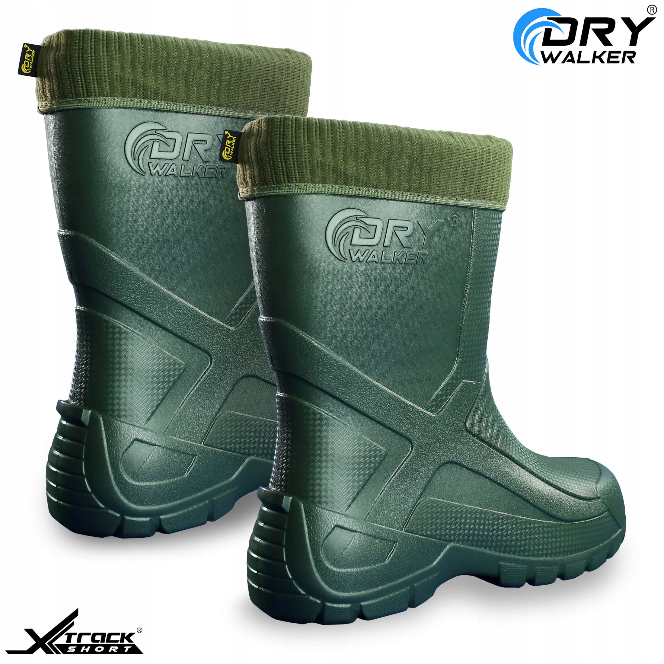 Lekkie kalosze DryWalker z wyjmowanym ociepleniem Model Xtrack Short