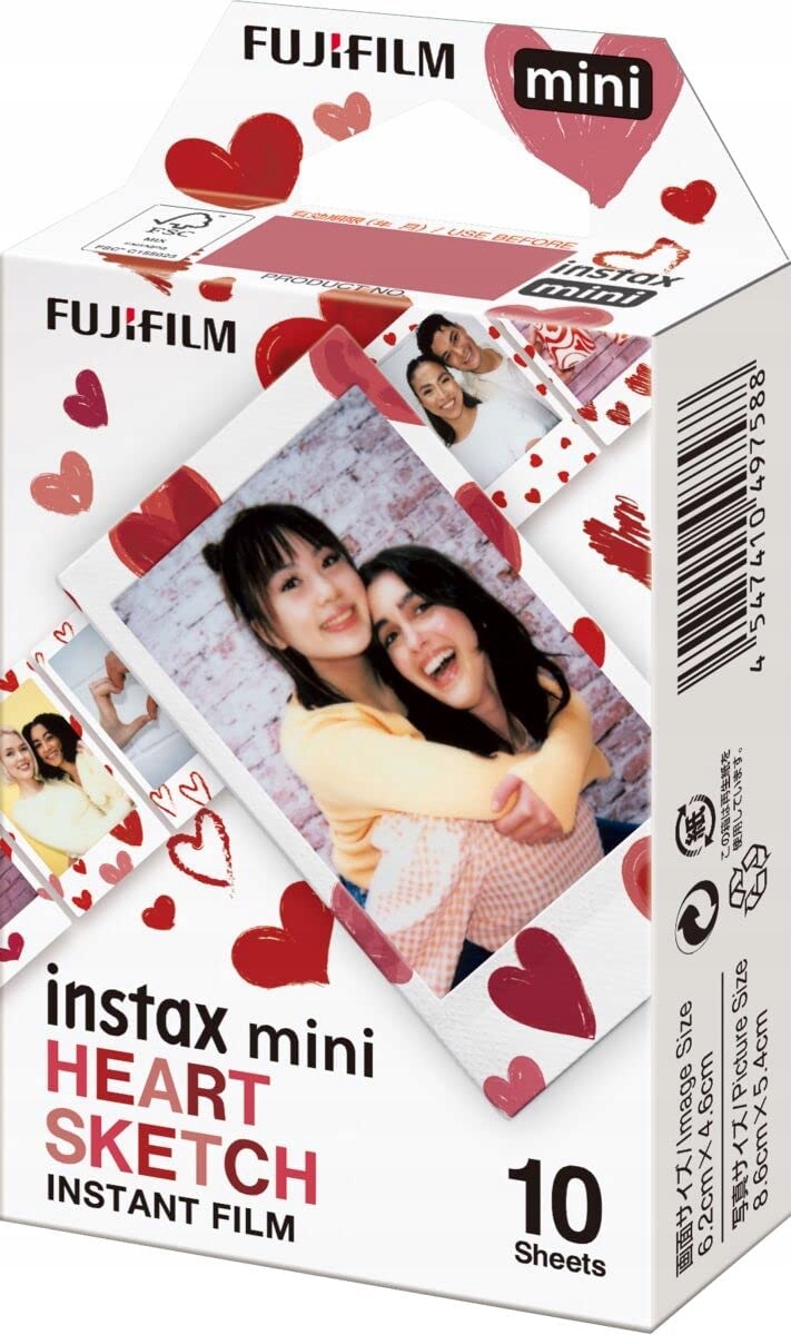 

Instax mini Heart Sketch wkład 1x10
