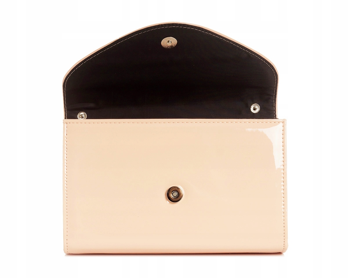 BLADY RÓŻ KOPERTÓWKA TOREBKA WIZYTOWA SOLOME S2 NA PASKU LAKIER Płeć kobieta