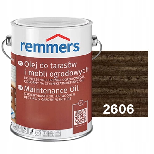 Remmers OLEJ DO TARASÓW I MEBLI PALISANDER 0.75L sekret idealnego tarasu EAN (GTIN) 4004707249591