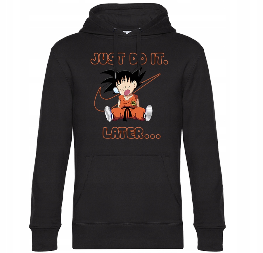 

Bluza Goku Just Do It Later Manga Anime S