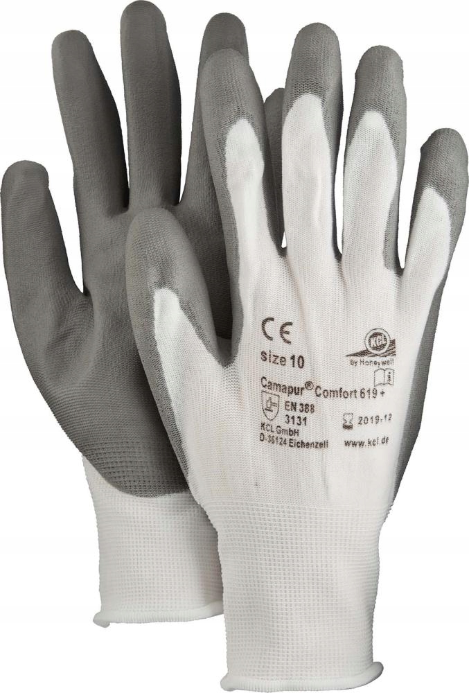 Pracovní rukavice montážní rukavice pro dílenské práce Camapur Comfort619 vel. 8/10 párů