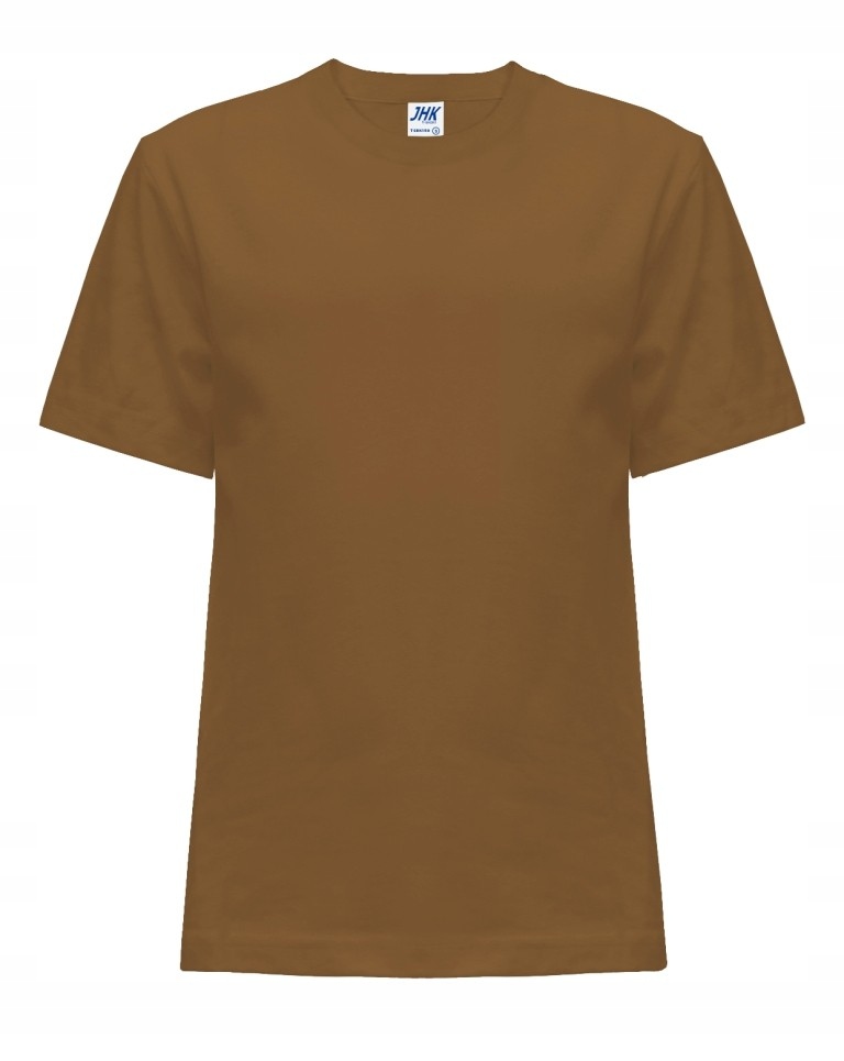 T-SHIRT DZIECIĘCY koszulka JHK TSRK-150 brązowa XS BR 164 Rozmiar 164
