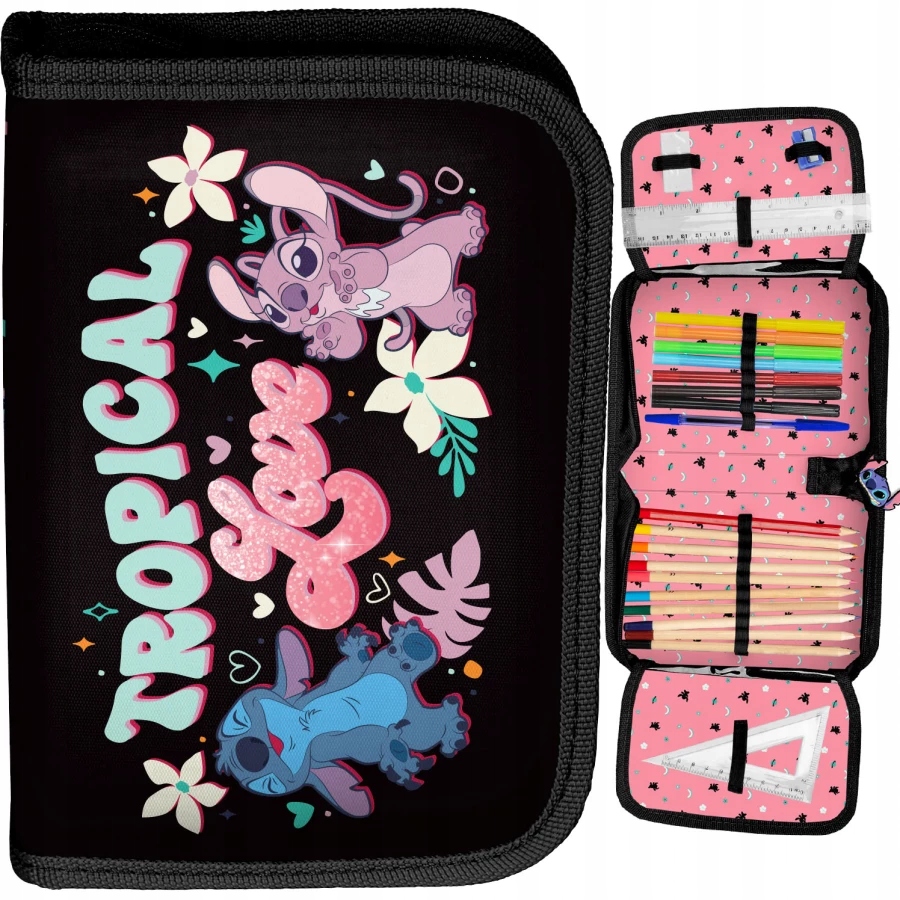 PIÓRNIK DWUKLAPKOWY Z WYPOSAŻENIEM STITCH PASO