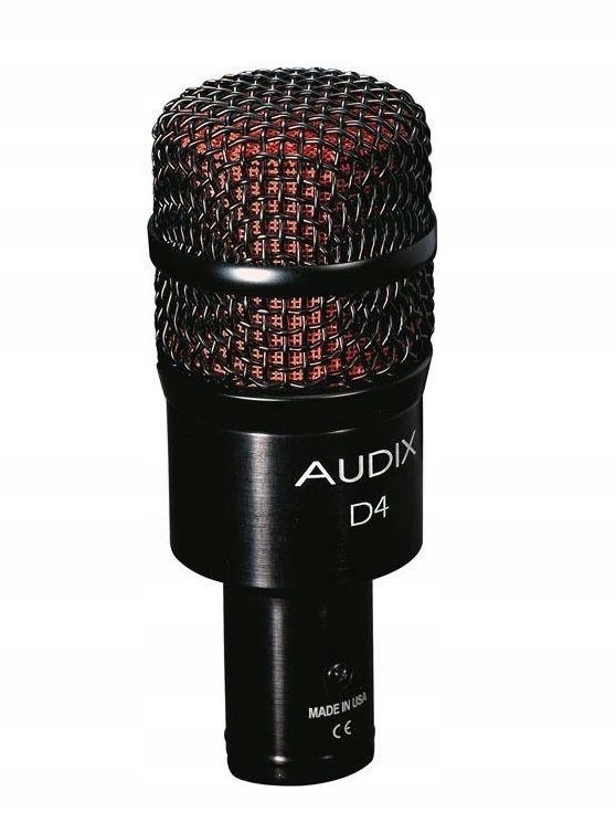 Audix D4 – dynamický mikrofon pro nástroje