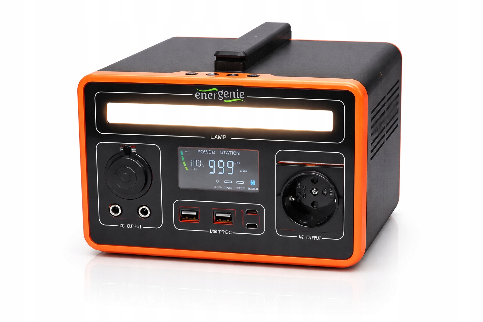 Energenie Przenośna stacja zasilania 300W 268 Wh LiFePO4 bank energii