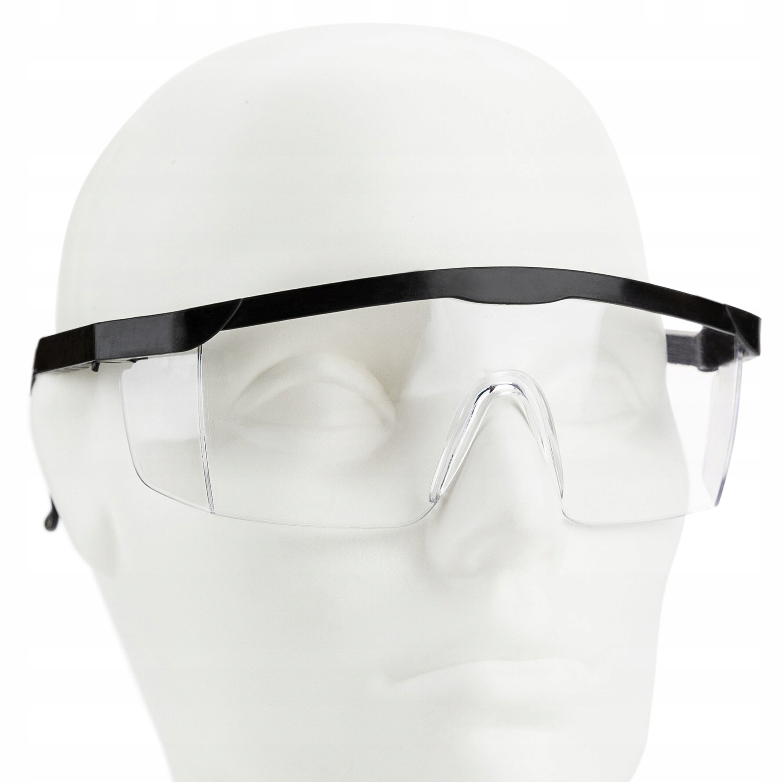 OKULARY OCHRONNE ROBOCZE BEZBARWNE PRZECIWODPRYSKOWE OCHRONA WZORKU BHP Rodzaj okulary