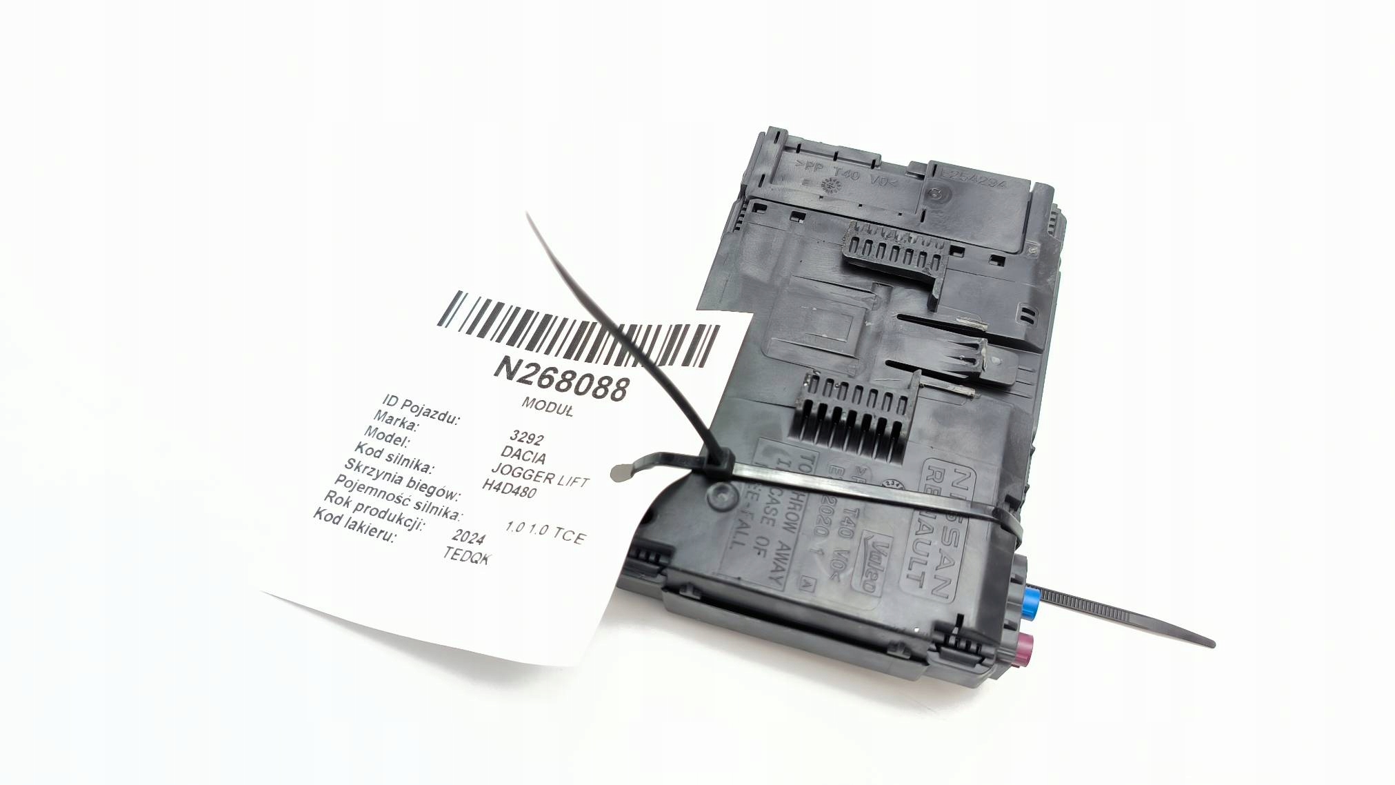 modulo 2591A0184R TCU DACIA JOGGER LIFT