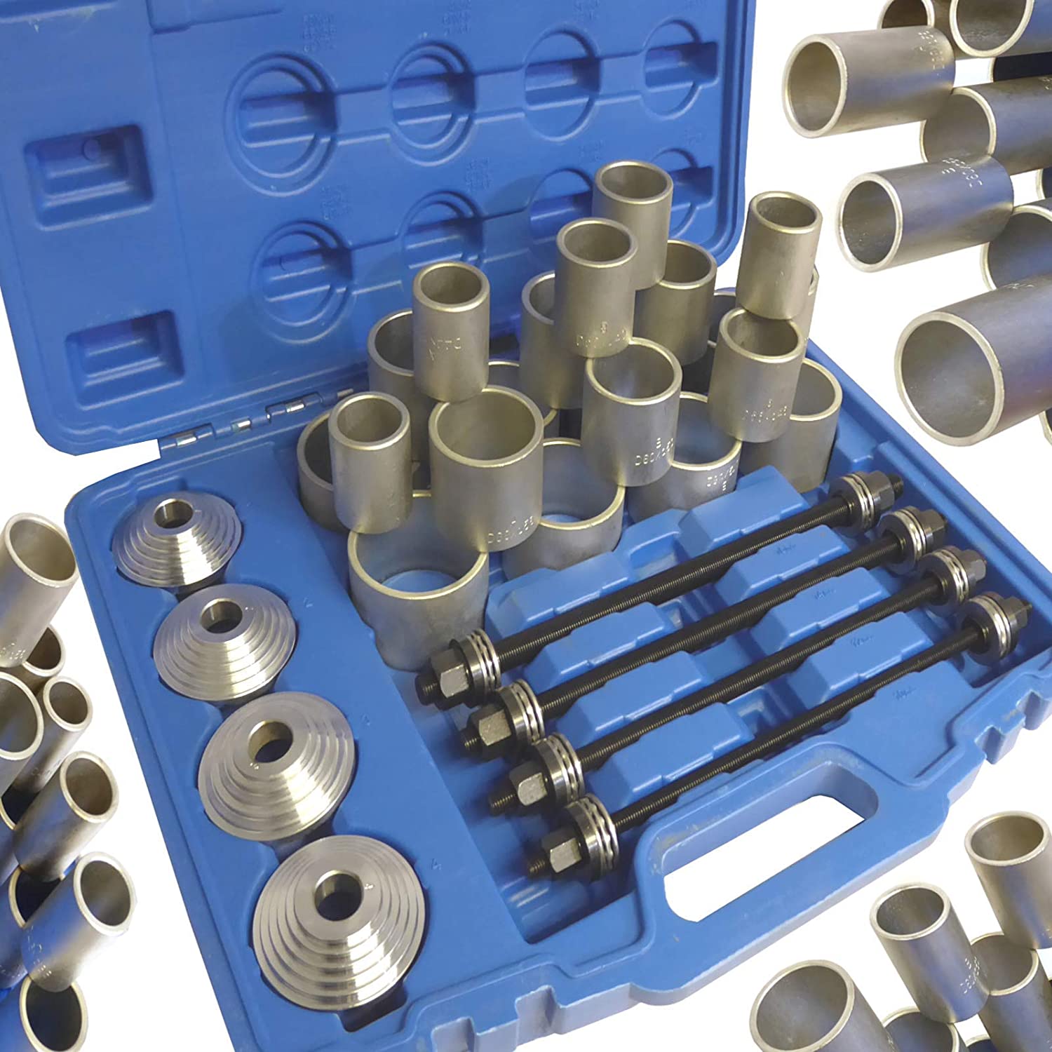 

Ściągacz Tulei Wahacza Łożysk Prasy 28el 34-82mm