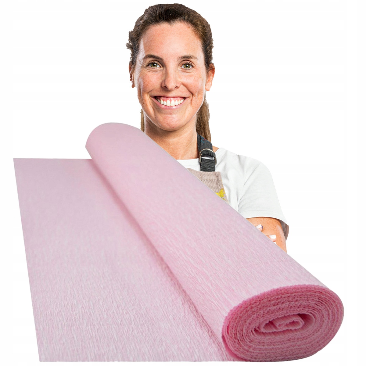 BIBUŁA KREPINA MARSZCZONA RÓŻOWA INTENSYWNE KOLORY Marka inna