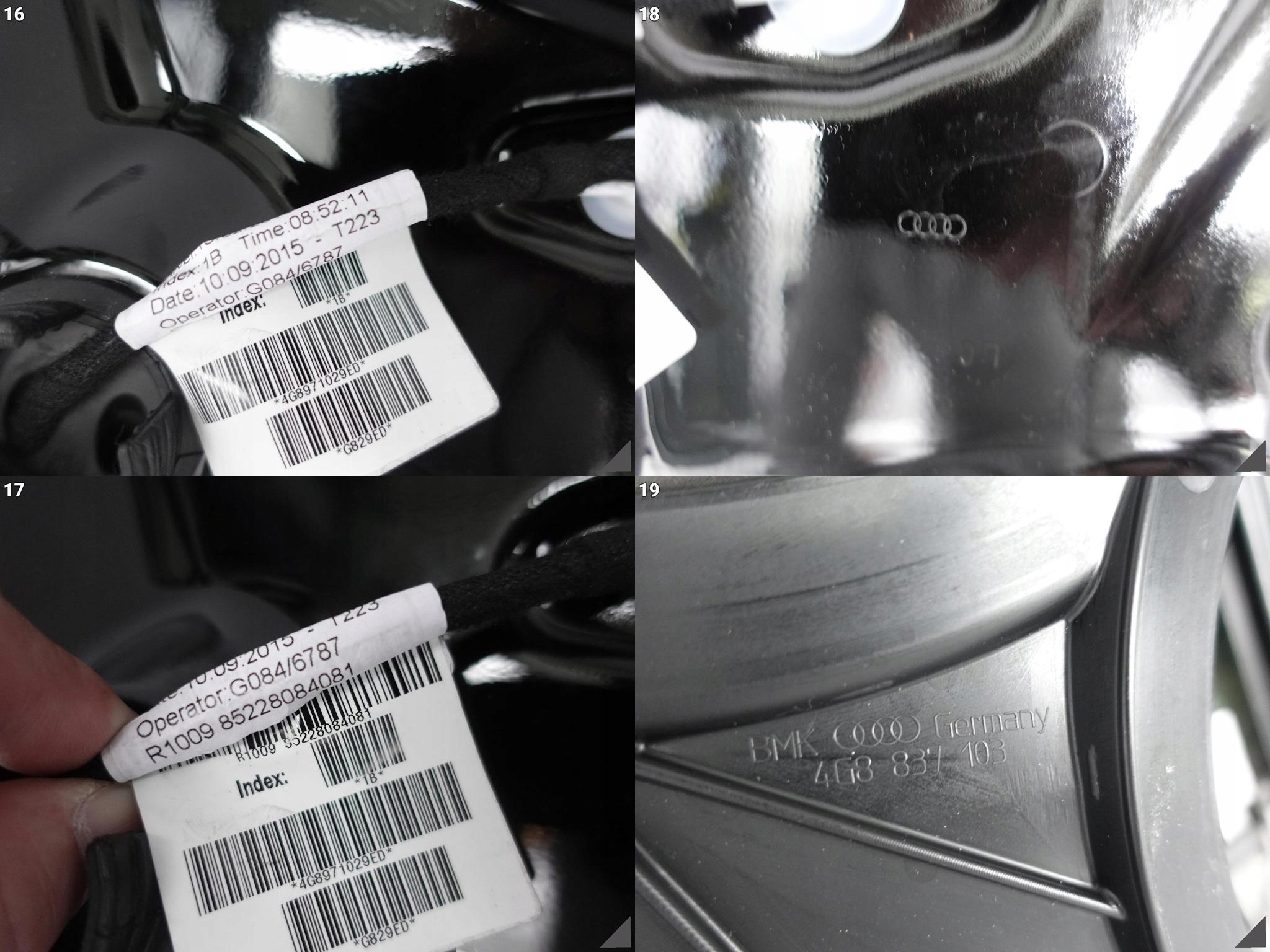 AUDI A7 S7 RS7 4G8 10-18 LIFT door left *A2A2*