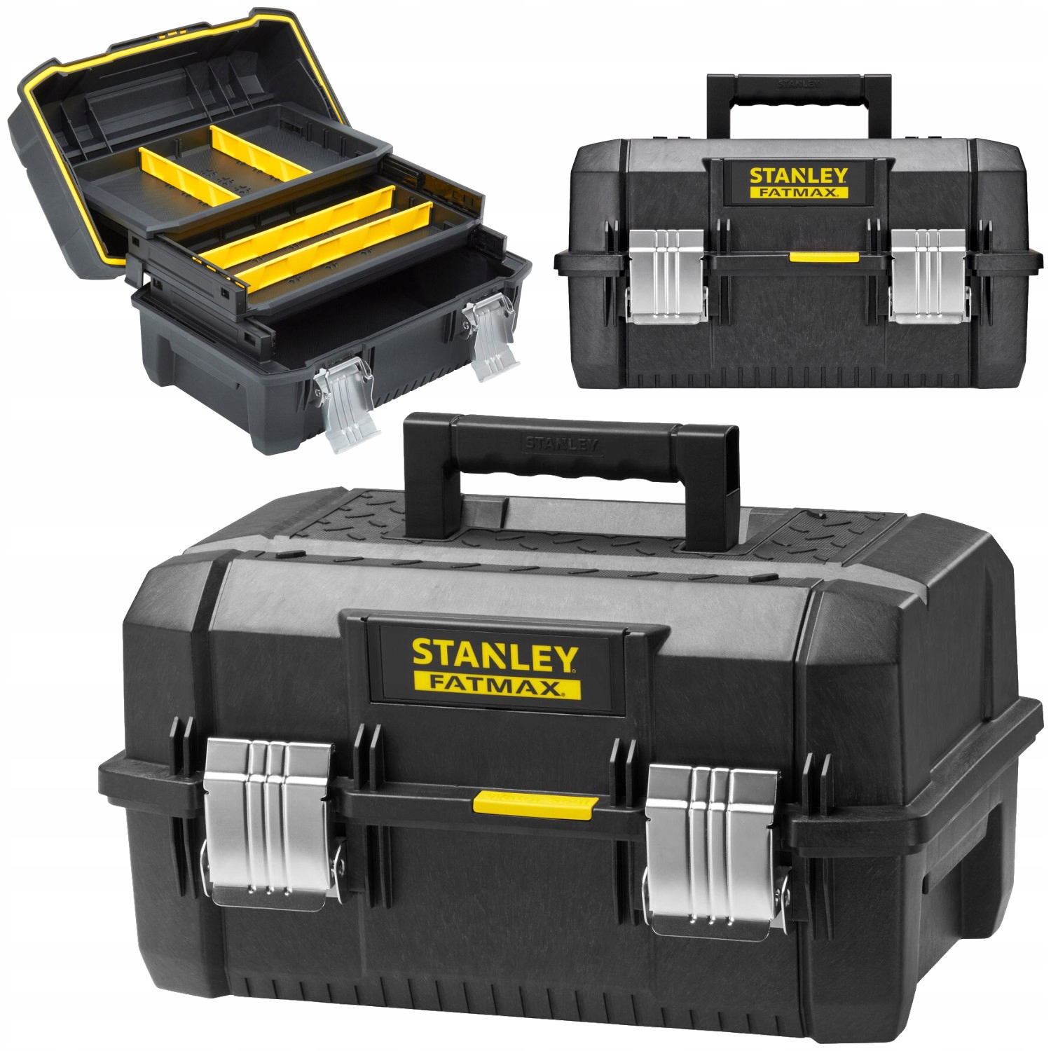 Walizka narzędziowa piętrowa 18" Stanley FatMax FMST1-71219 organizer kufer