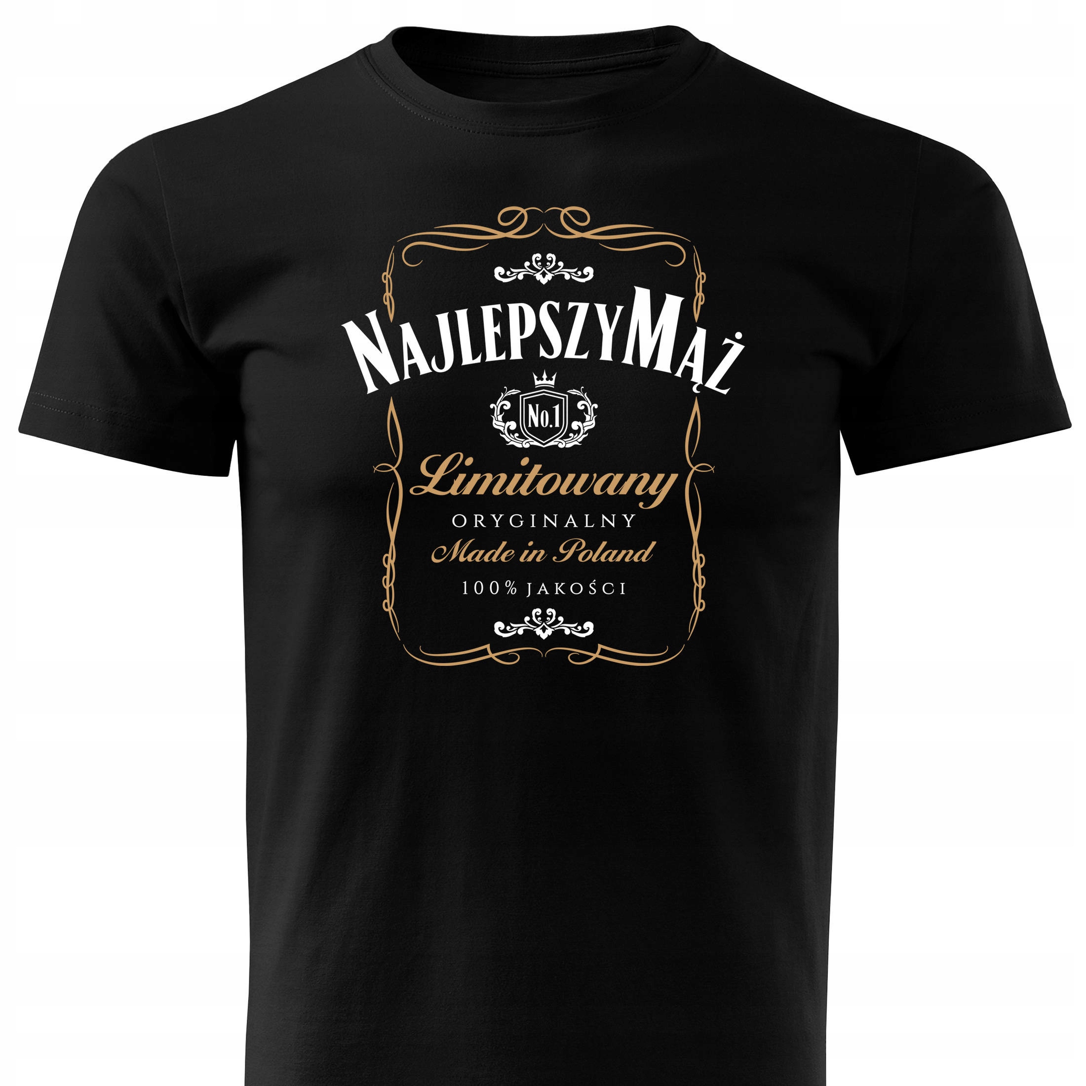 

Koszulka Najlepszy Mąż whisky dla Niego