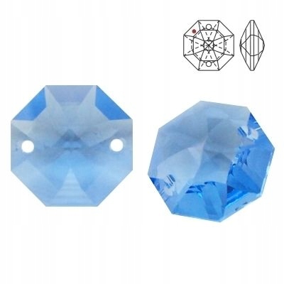 8116 MM 14 Swarovski Octagon Medium Sapphire