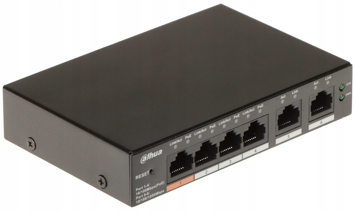 Dahua CS4006-4ET-60 4PORTOVÝ Poe Switch