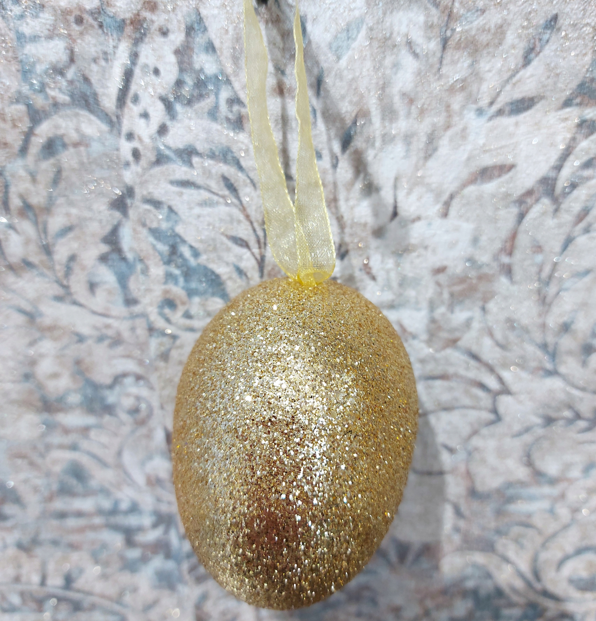 JAJKO ZAWIESZKA OZDOBNA JAJKA WIELKANOCNE BROKATOWE DEKORACJA WIOSENNA Marka GlamurProjekt